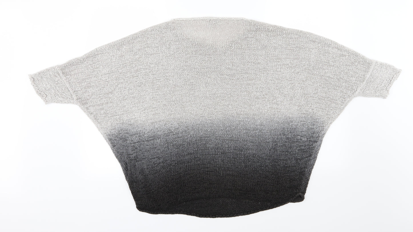 Phase Eight Womens Grey  Knit Pullover Jumper Size M  - Oversized