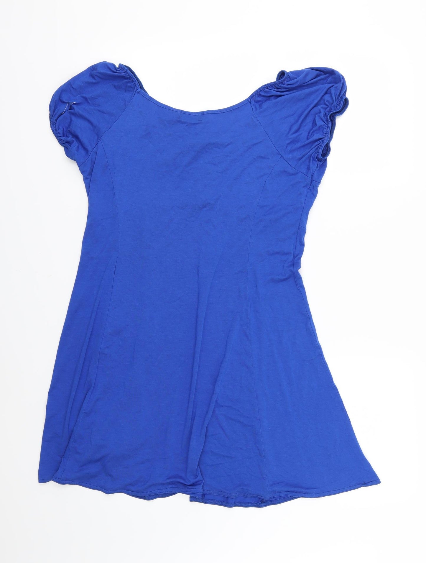 Ecoline Womens Blue  Jersey T-Shirt Dress  Size M