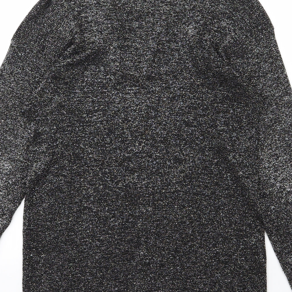 George Womens Grey  Knit Cardigan Jumper Size 12