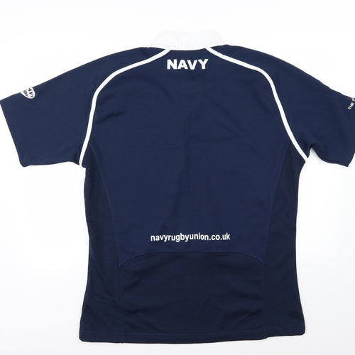 Kooga Mens Blue    T-Shirt Size XL  - Royal Navy Rugby