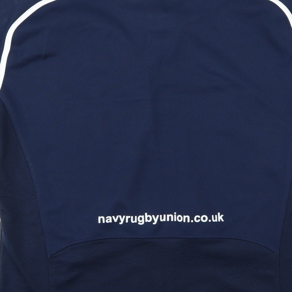 Kooga Mens Blue    T-Shirt Size XL  - Royal Navy Rugby