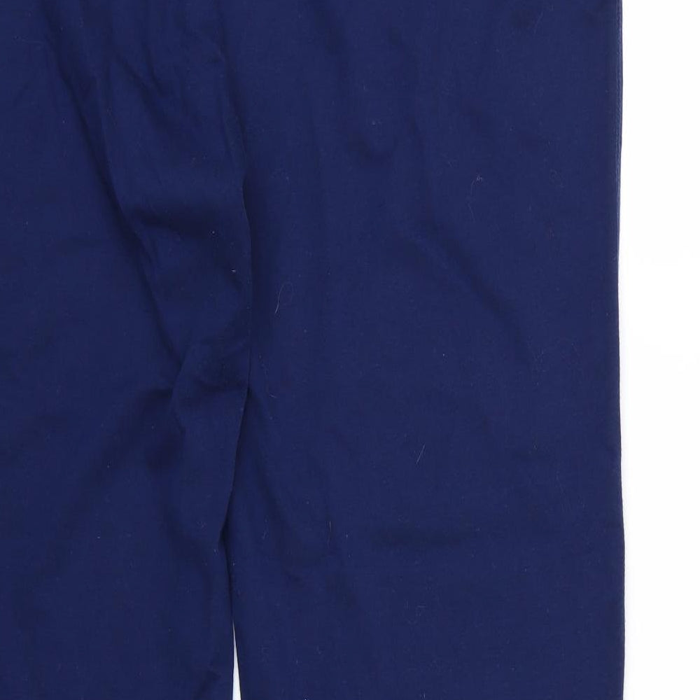 E-vie Womens Blue  Jersey Jogger Trousers Size 20 L30 in