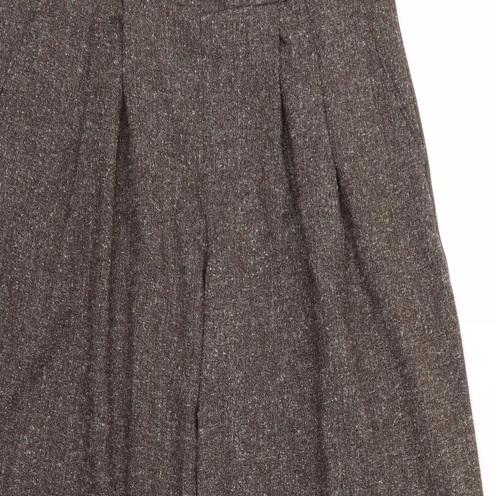 Preworn Womens Brown   Trousers  Size 16 L28 in