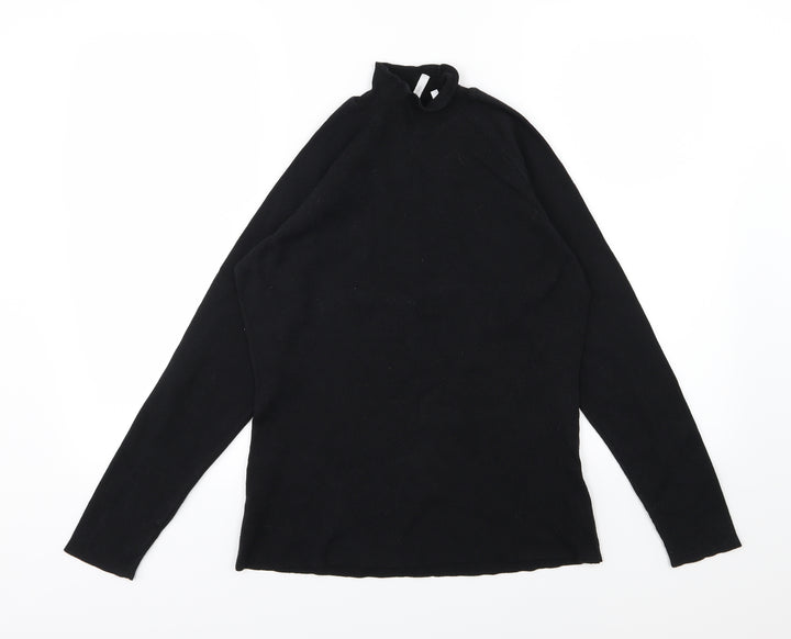 Anthology Womens Black Knit Pullover Jumper Size 16