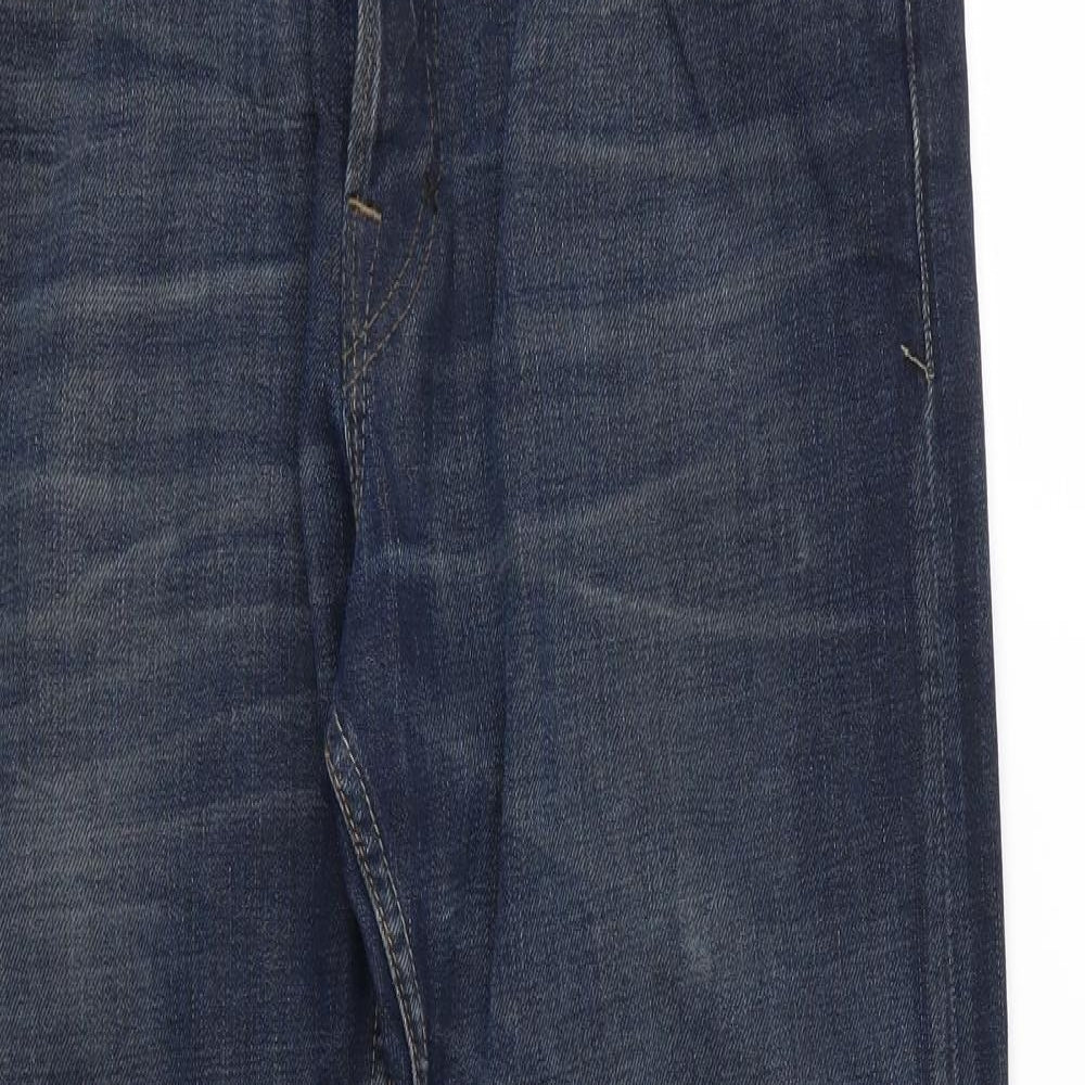 Firetrap Mens Blue  Denim Straight Jeans Size 30 L32 in