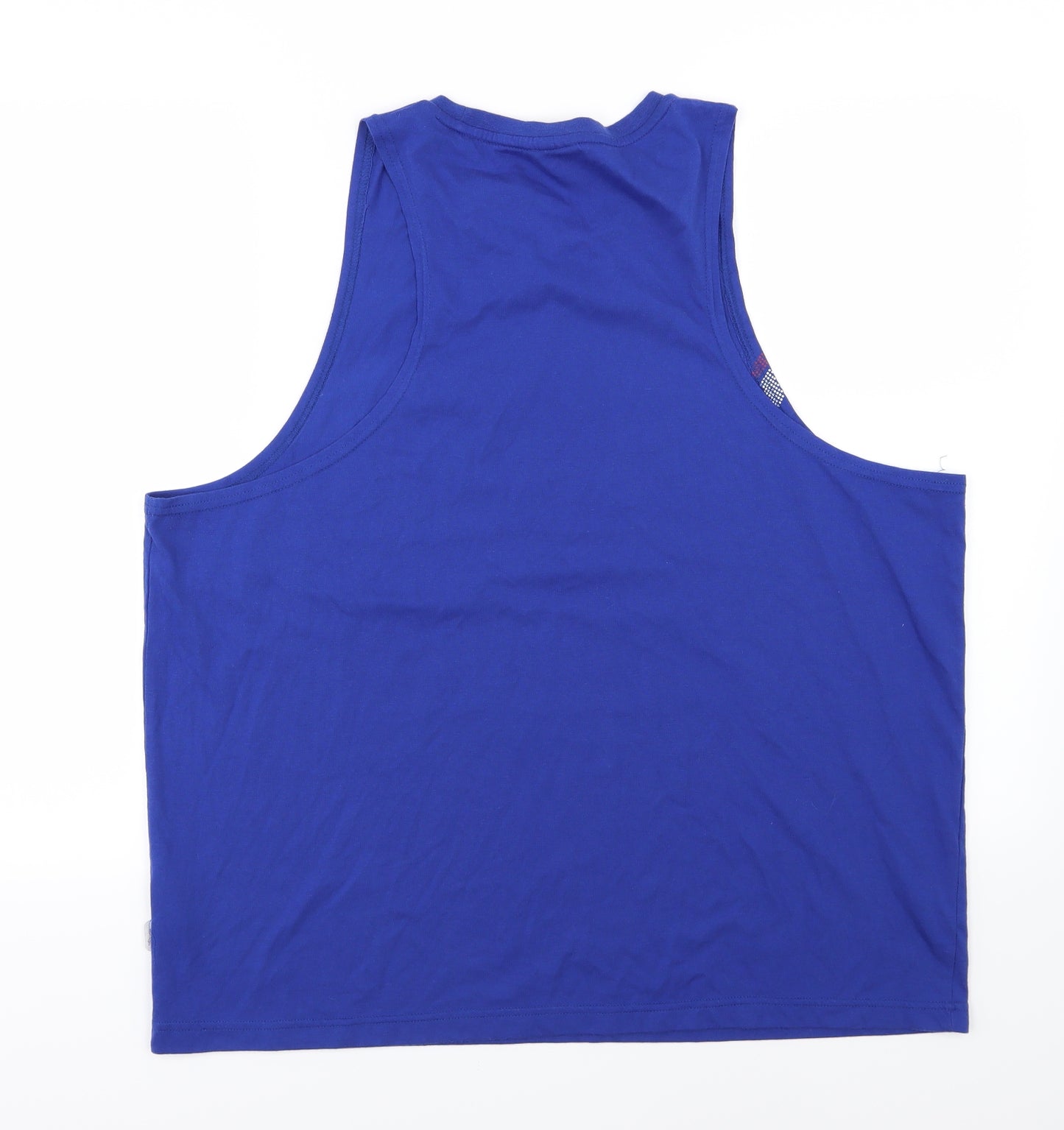 Lonsdale Mens Blue  Jersey  T-Shirt Size 2XL