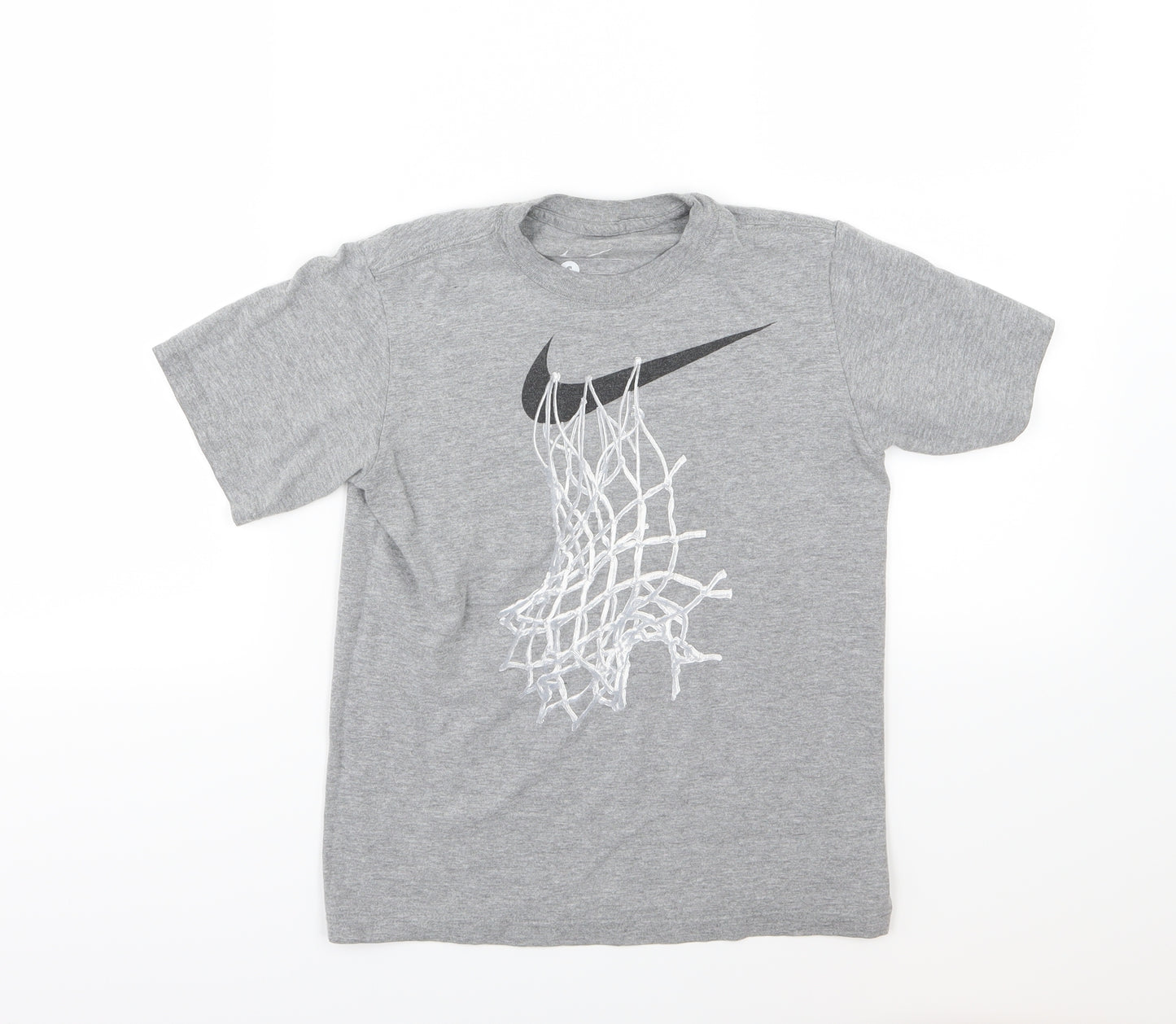 Nike Boys Grey  Jersey Basic T-Shirt Size S