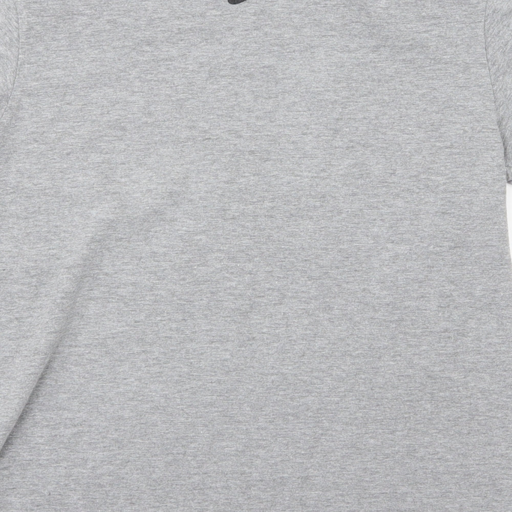 Nike Boys Grey  Jersey Basic T-Shirt Size S