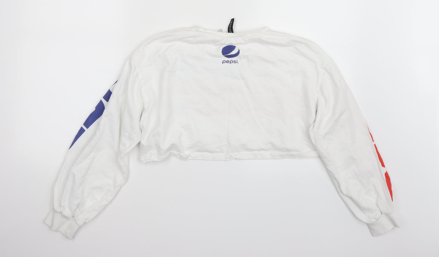 H&M Womens White   Pullover Jumper Size XS