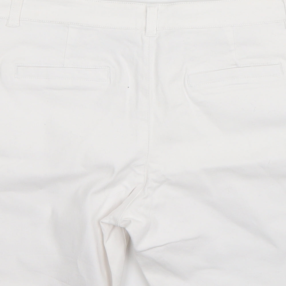 Love jeans Womens White   Chino Shorts Size 12