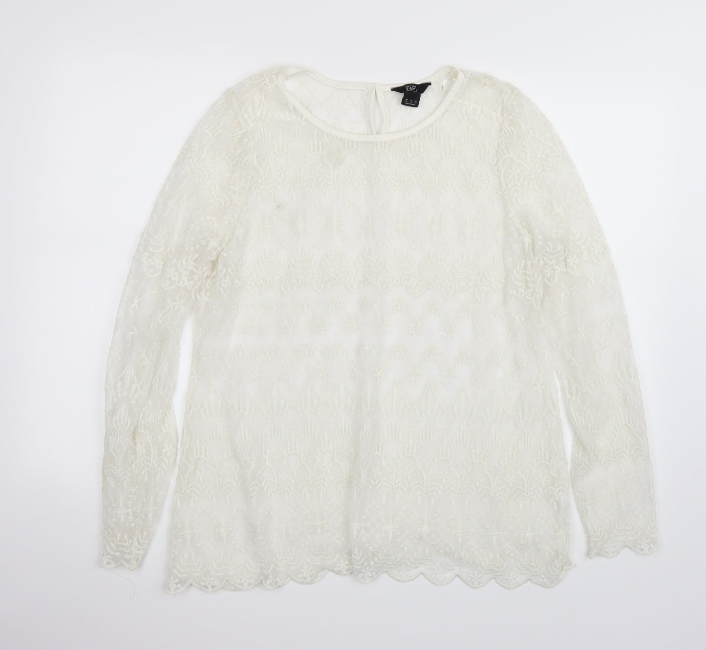 F&F Womens White   Basic Blouse Size 20