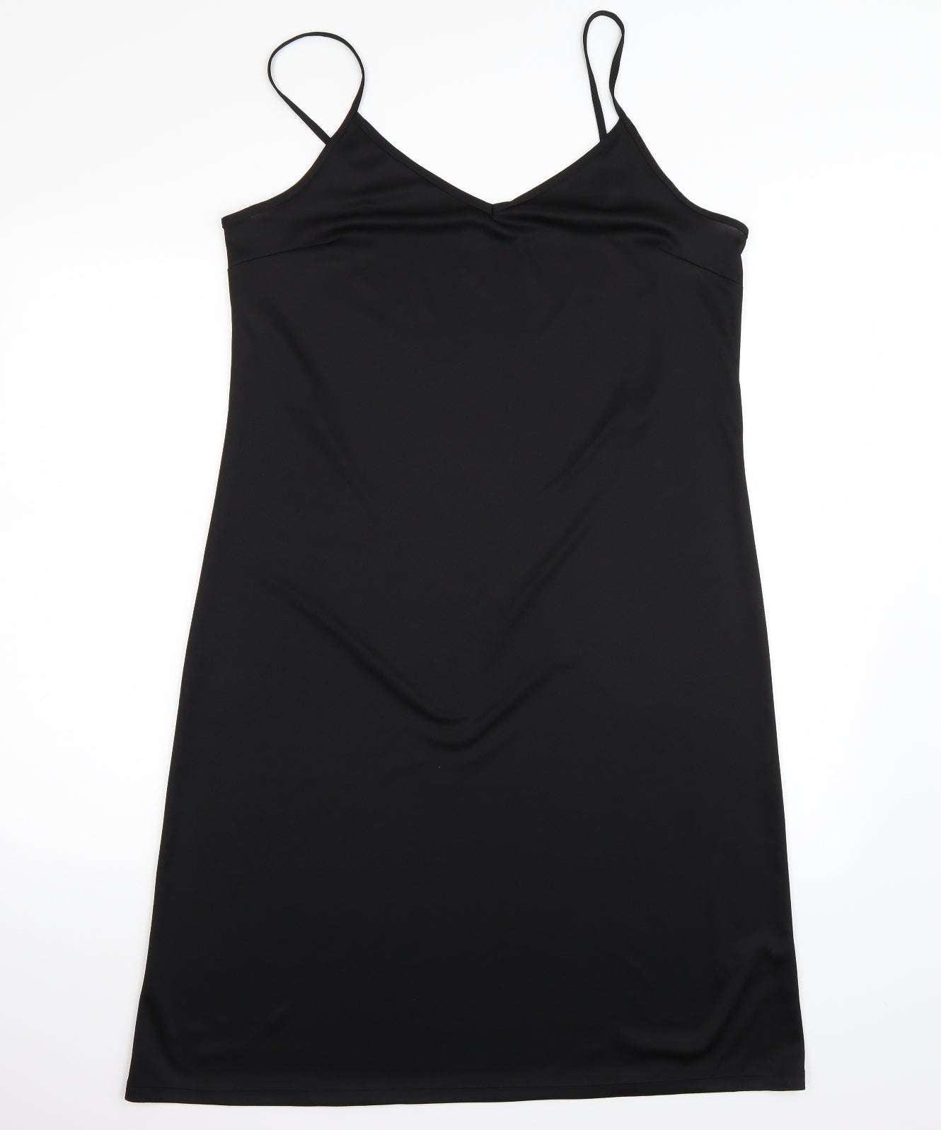 Dorothy Perkins Womens Black  Rayon A-Line  Size 16