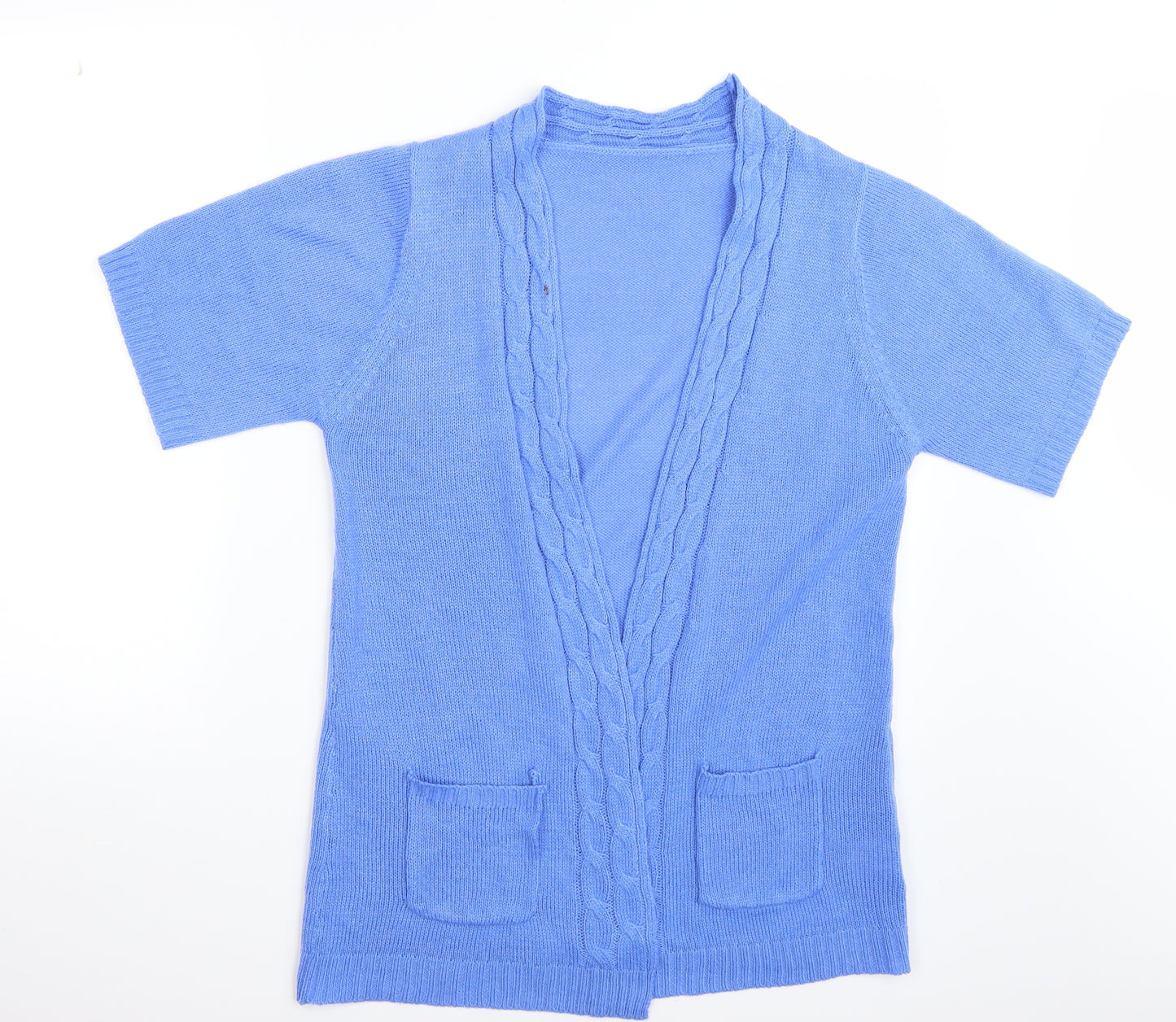 Preworn Womens Blue   Cardigan Jumper Size M