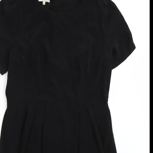Papaya Womens Black  Rayon A-Line  Size 16