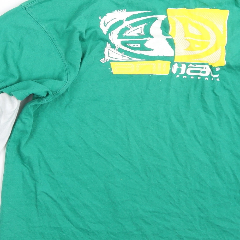 Animal Mens Green    T-Shirt Size XL
