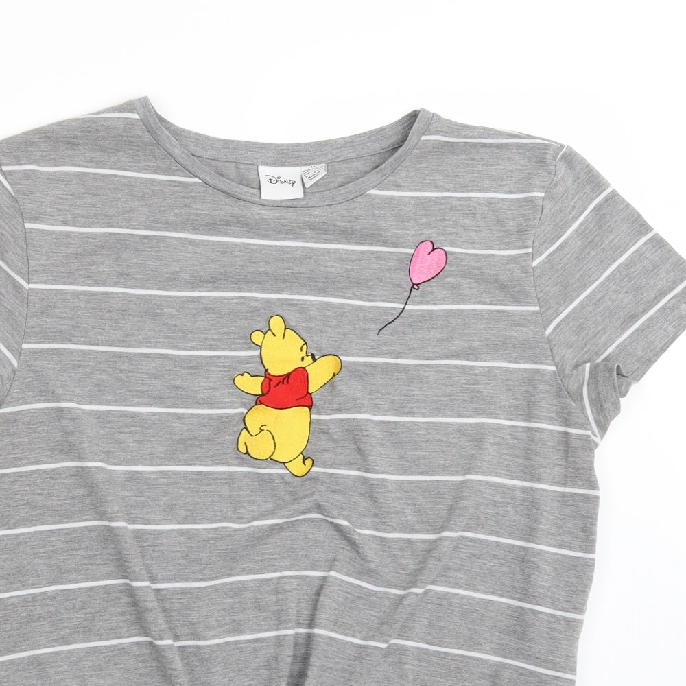 Disney  Womens Grey   Basic T-Shirt Size M
