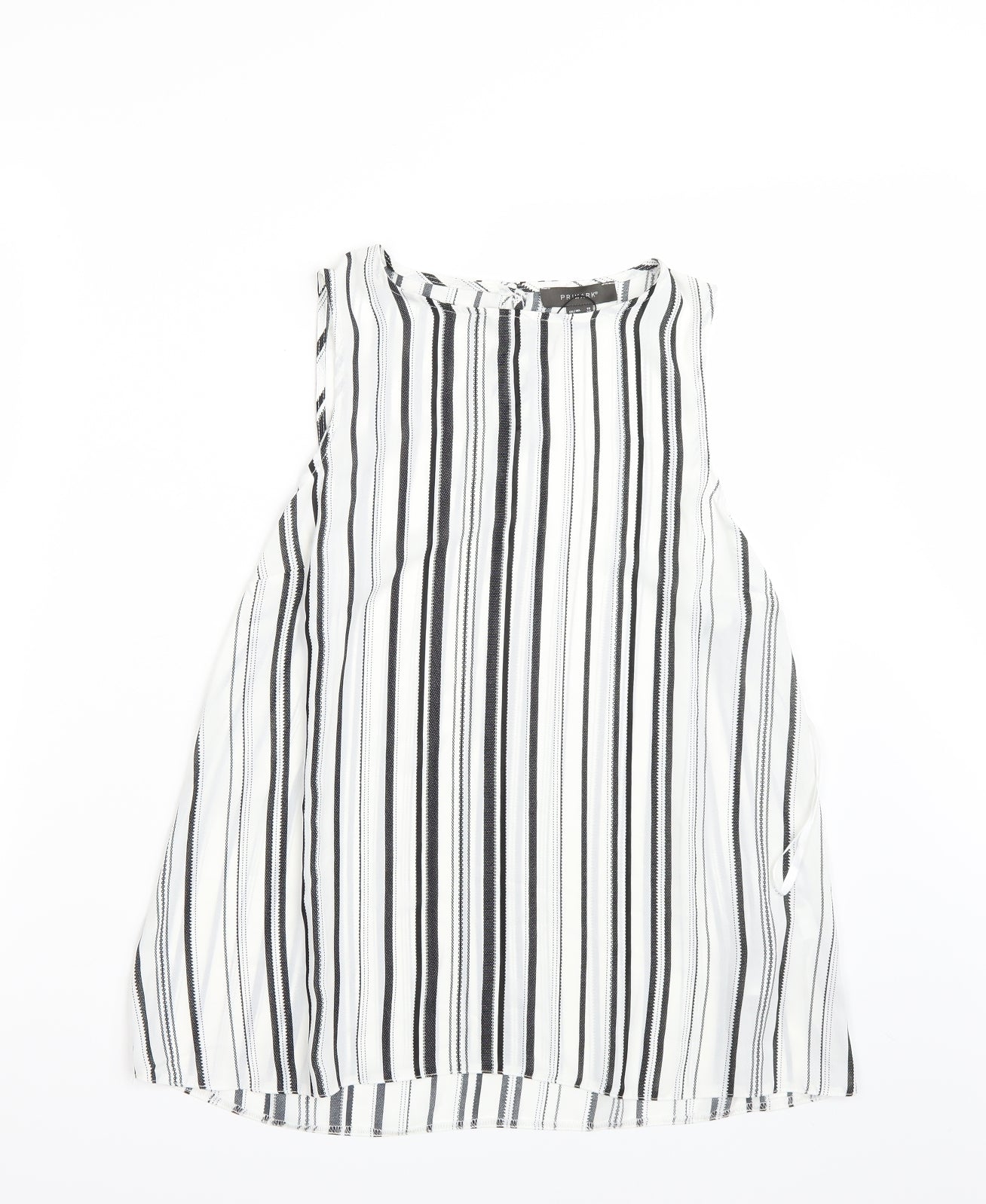 Primark Womens White   Basic T-Shirt Size 10
