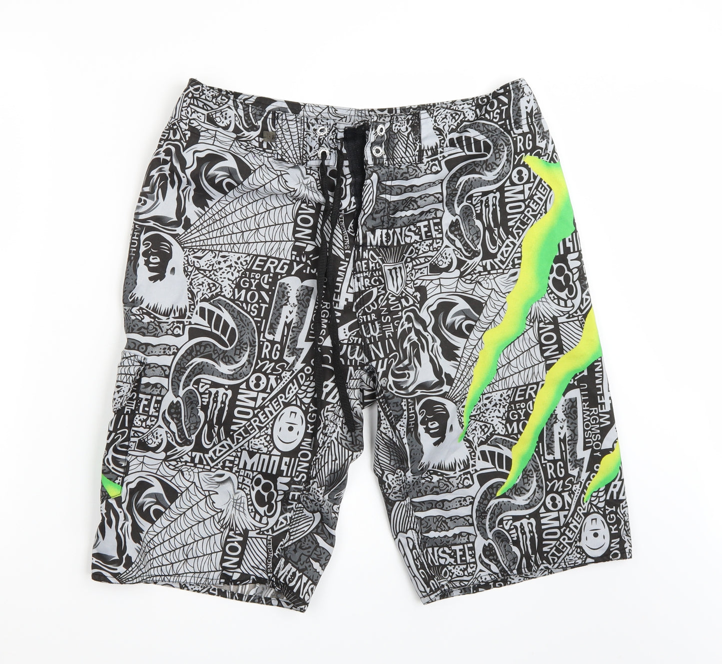 DC Mens Grey   Bermuda Shorts Size 32