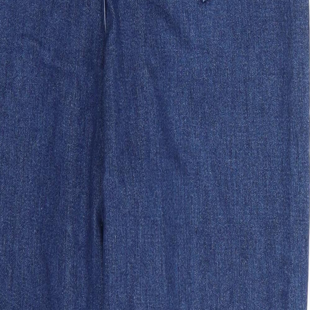 I SAW IT FIRST Womens Blue   Mom Jeans Size 10 L28 in