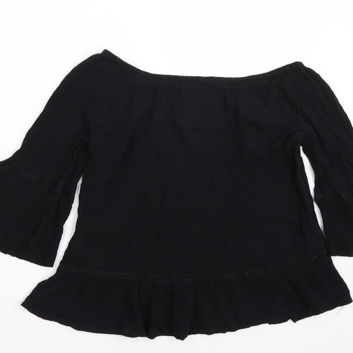 Superdry Womens Black   Basic T-Shirt Size S