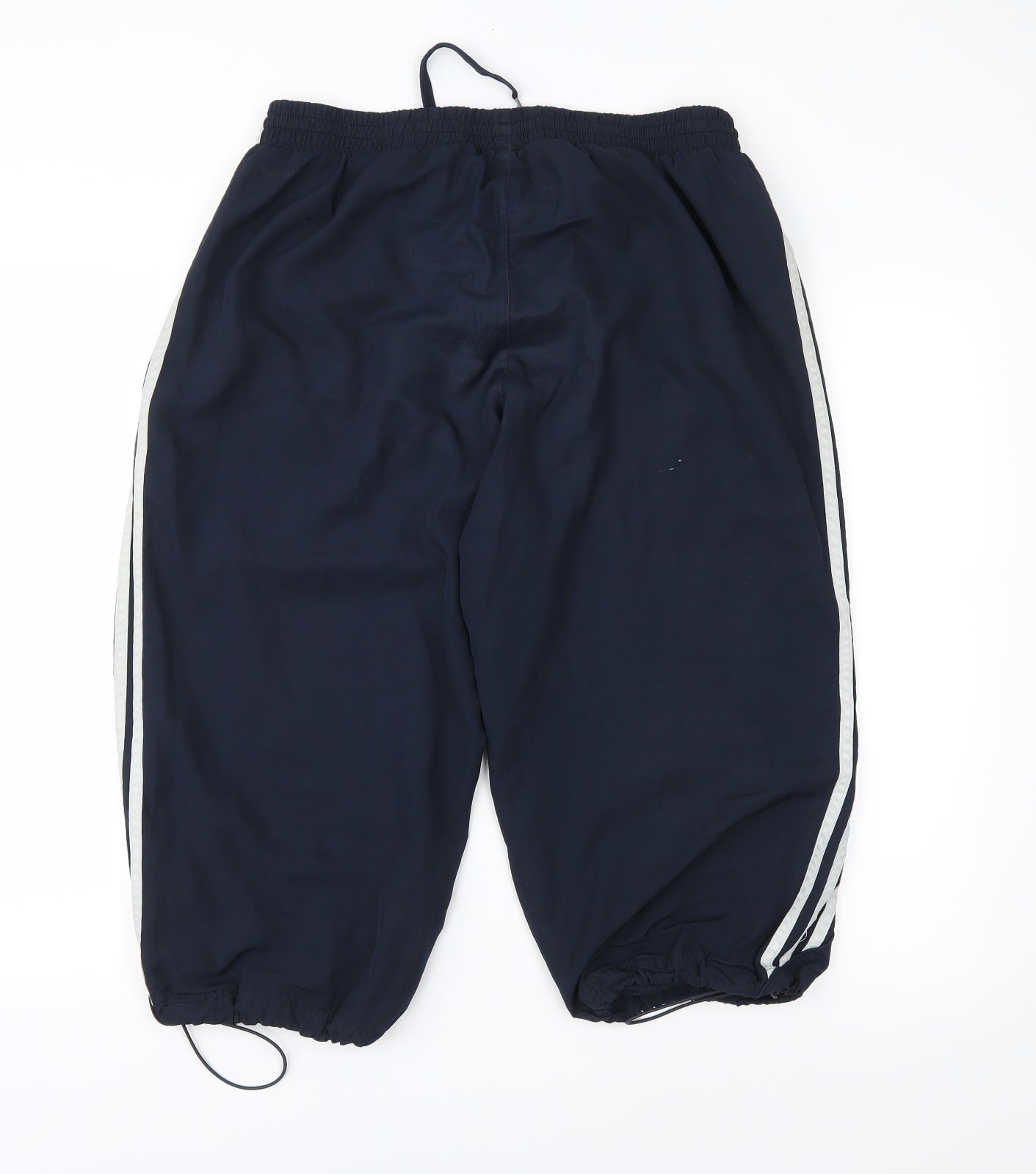 adidas Mens Blue   Cropped Trousers Size L L20 in