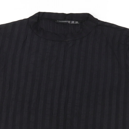 Atmosphere Womens Black   Basic T-Shirt Size 16