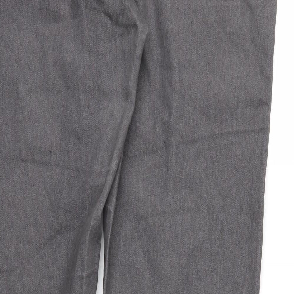 Denim & Co. Womens Grey  Denim Skinny Jeans Size 16 L32 in
