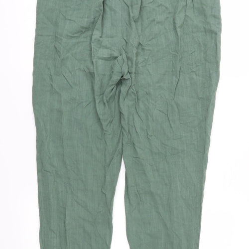 TU Womens Green   Trousers  Size 12 L28 in