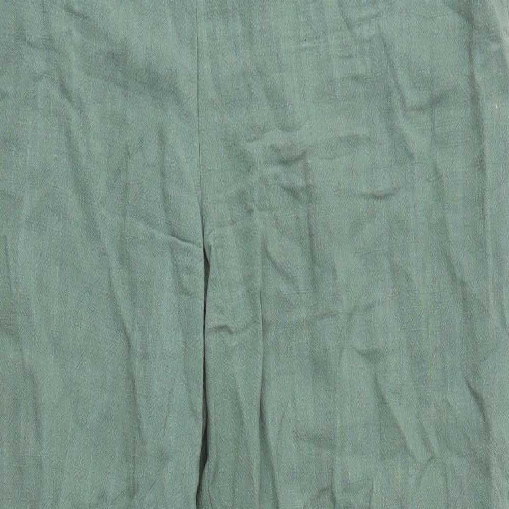 TU Womens Green   Trousers  Size 12 L28 in