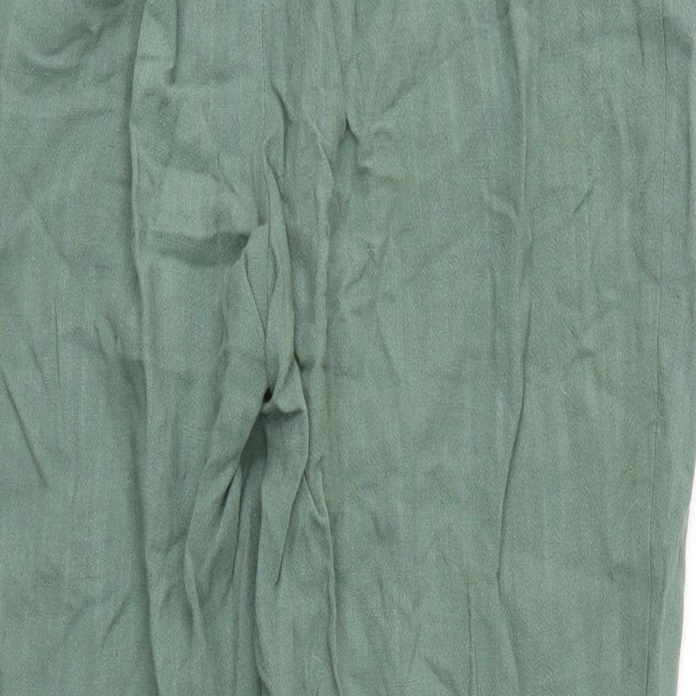 TU Womens Green   Trousers  Size 12 L28 in
