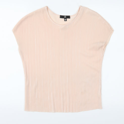 Missguided Womens Pink   Basic Blouse Size 6