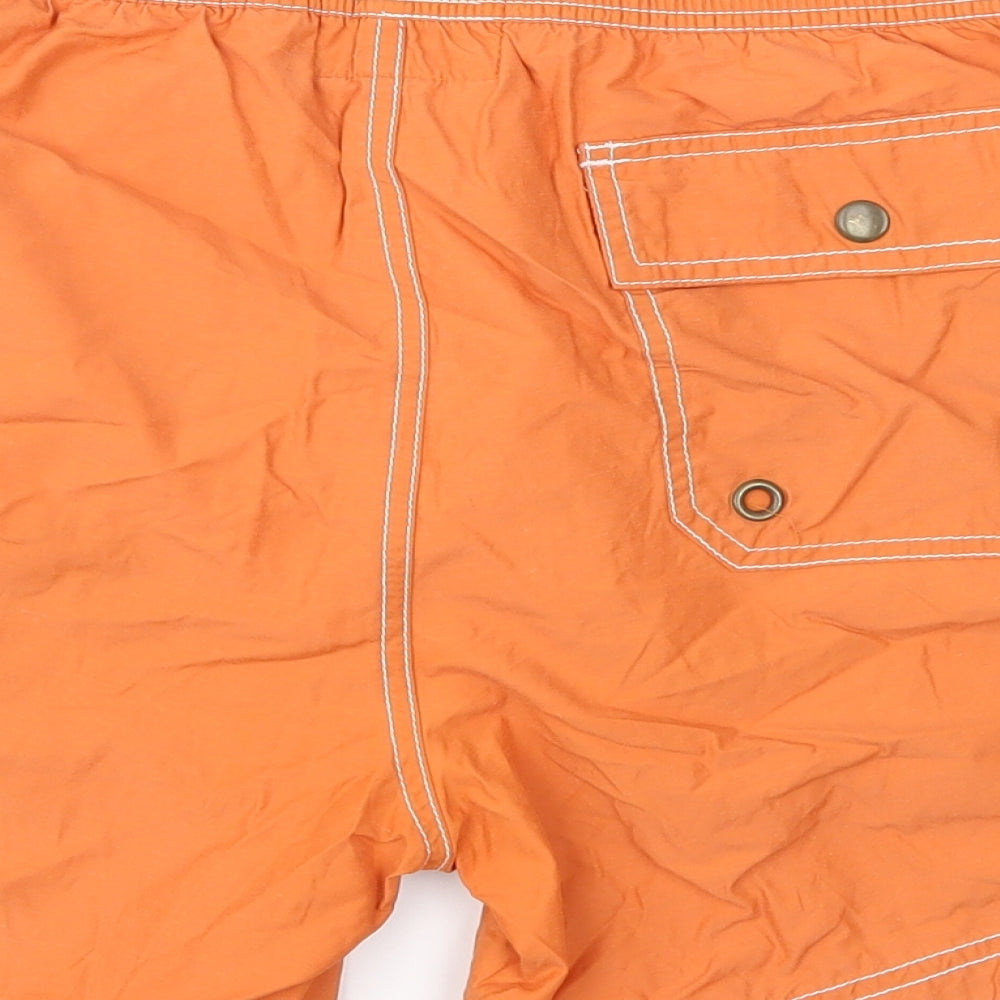 Jack Wills Mens Orange   Athletic Shorts Size M