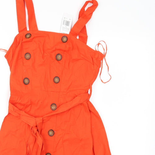 Select Womens Red   Fit & Flare  Size 8
