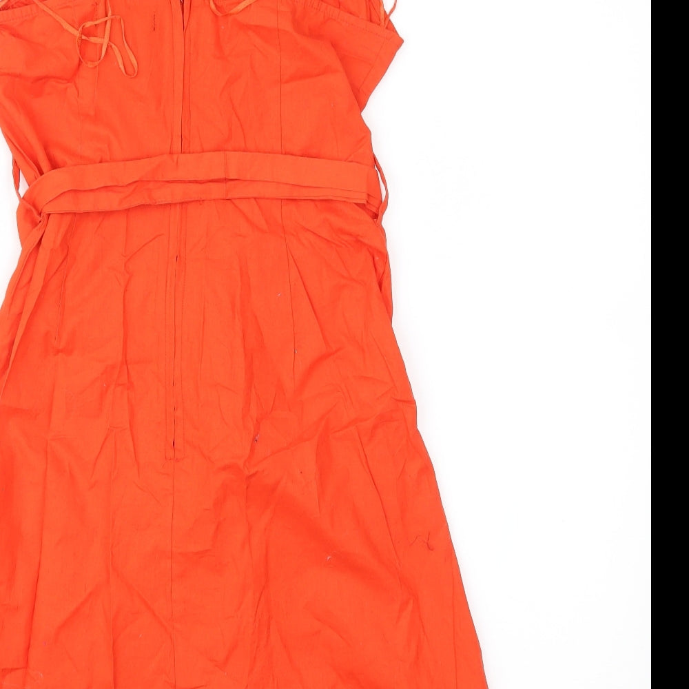 Select Womens Red   Fit & Flare  Size 8