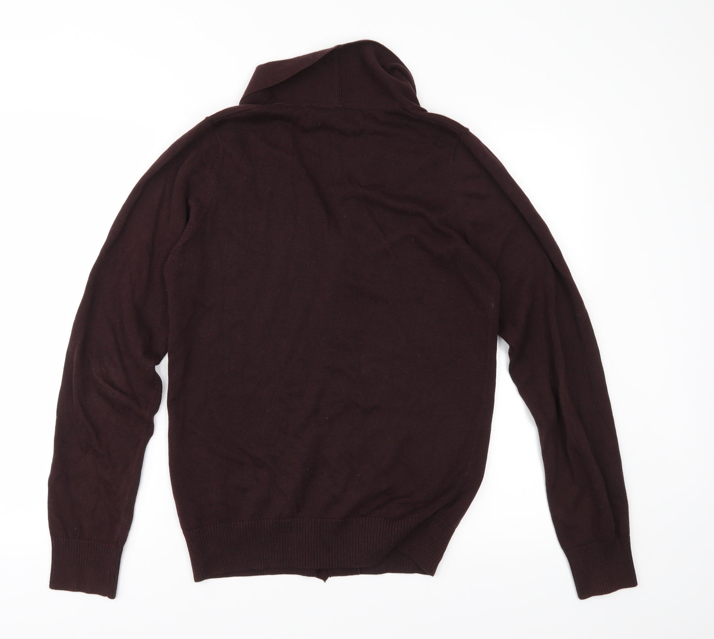 NEXT Mens Brown  Knit Cardigan Jumper Size XS