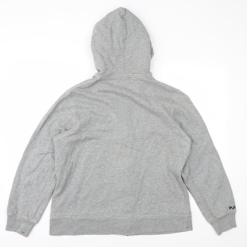 Polo Ralph Lauren Mens Grey  Jersey Full Zip Hoodie Size S