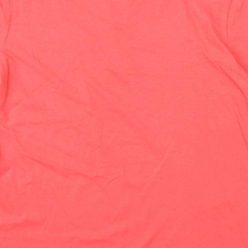 Anne De Lancay Womens Red  Jersey Basic T-Shirt Size M
