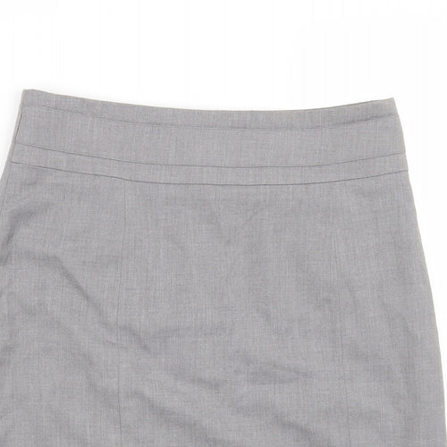 H&M Womens Grey   Straight & Pencil Skirt Size 12
