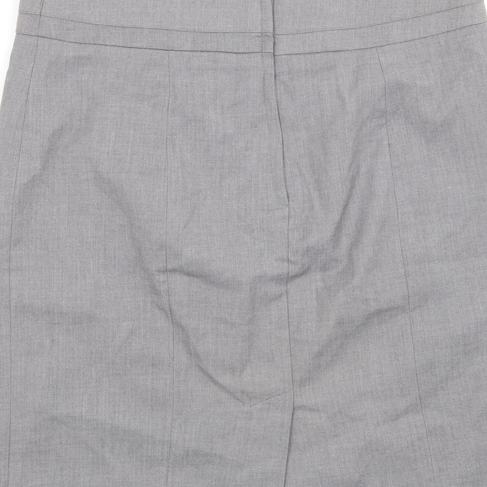 H&M Womens Grey   Straight & Pencil Skirt Size 12