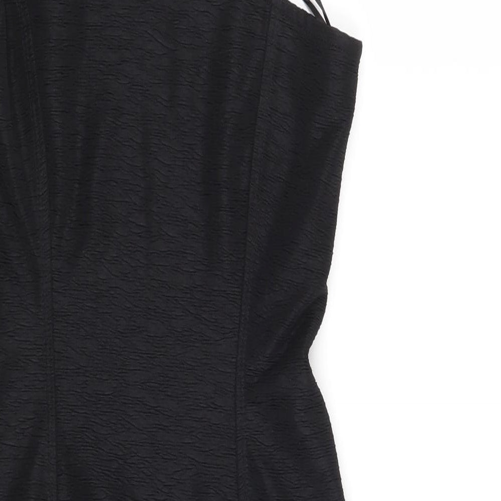 H&M Womens Black   Bodycon  Size 6
