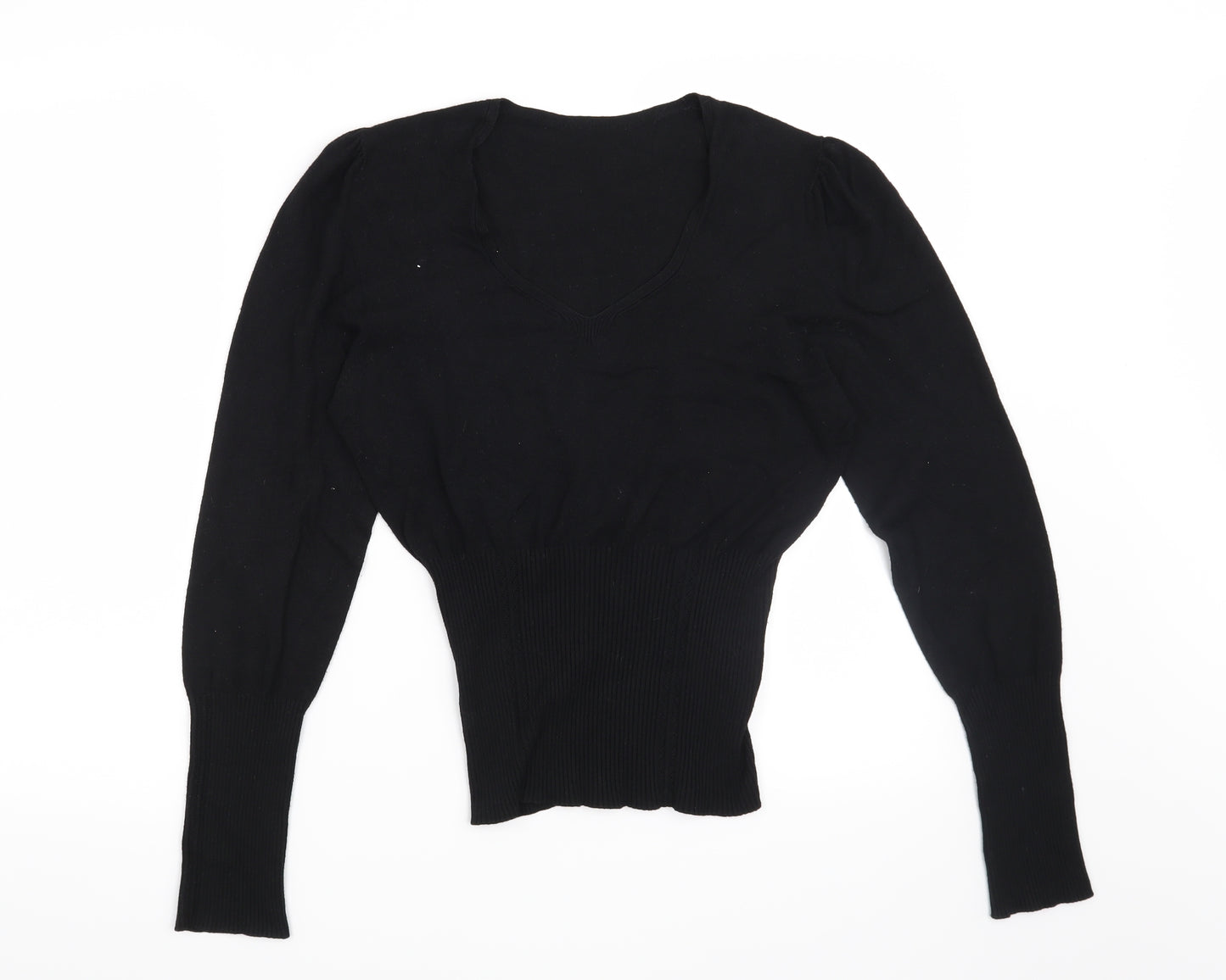 Marks and Spencer Womens Black   Pullover Jumper Size 12