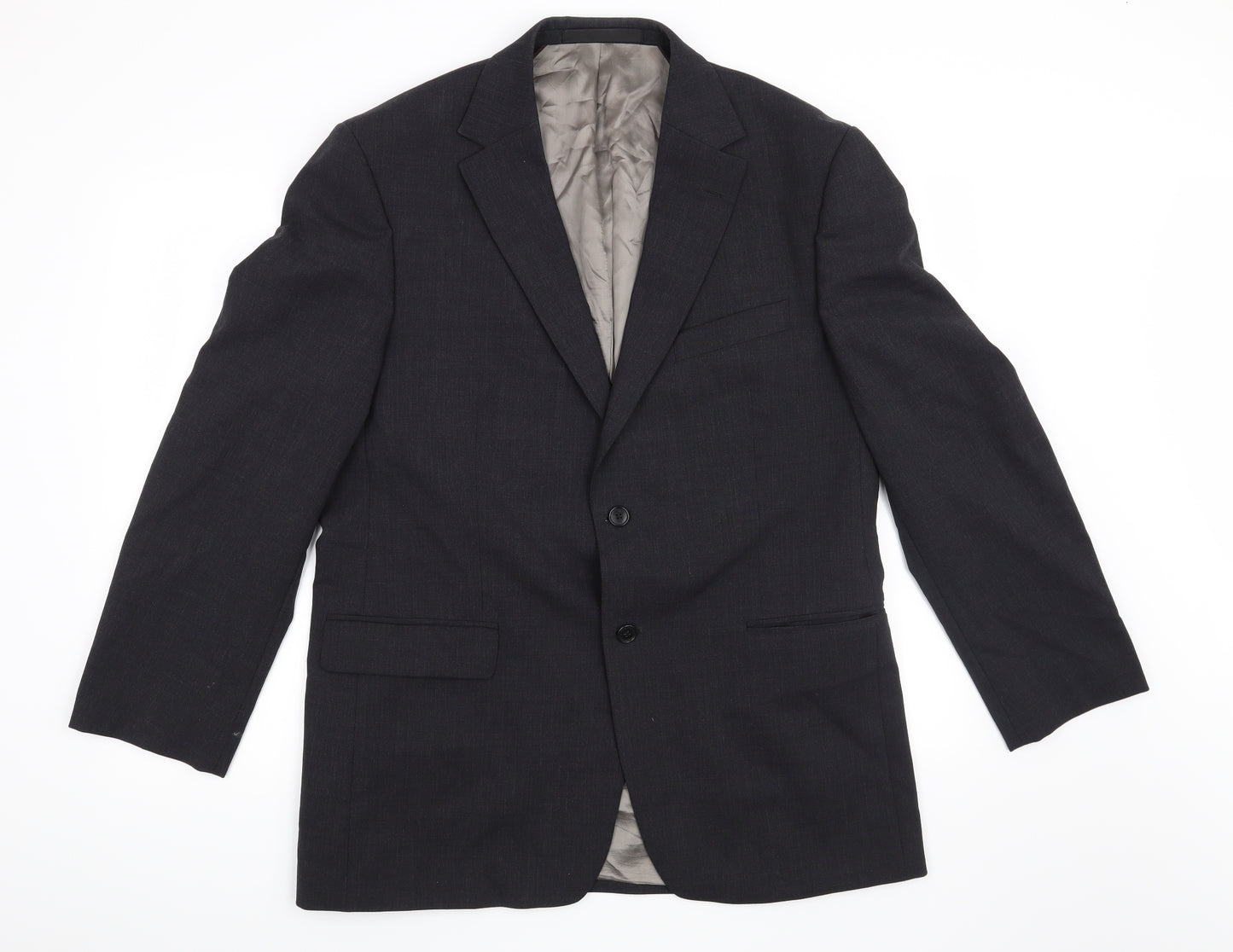 Marks and Spencer Mens Grey   2 Piece Suit Size 42 L31 in