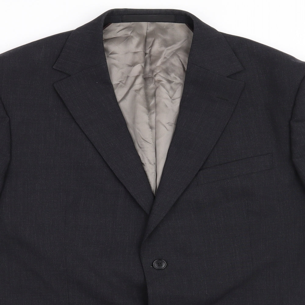 Marks and Spencer Mens Grey   2 Piece Suit Size 42 L31 in