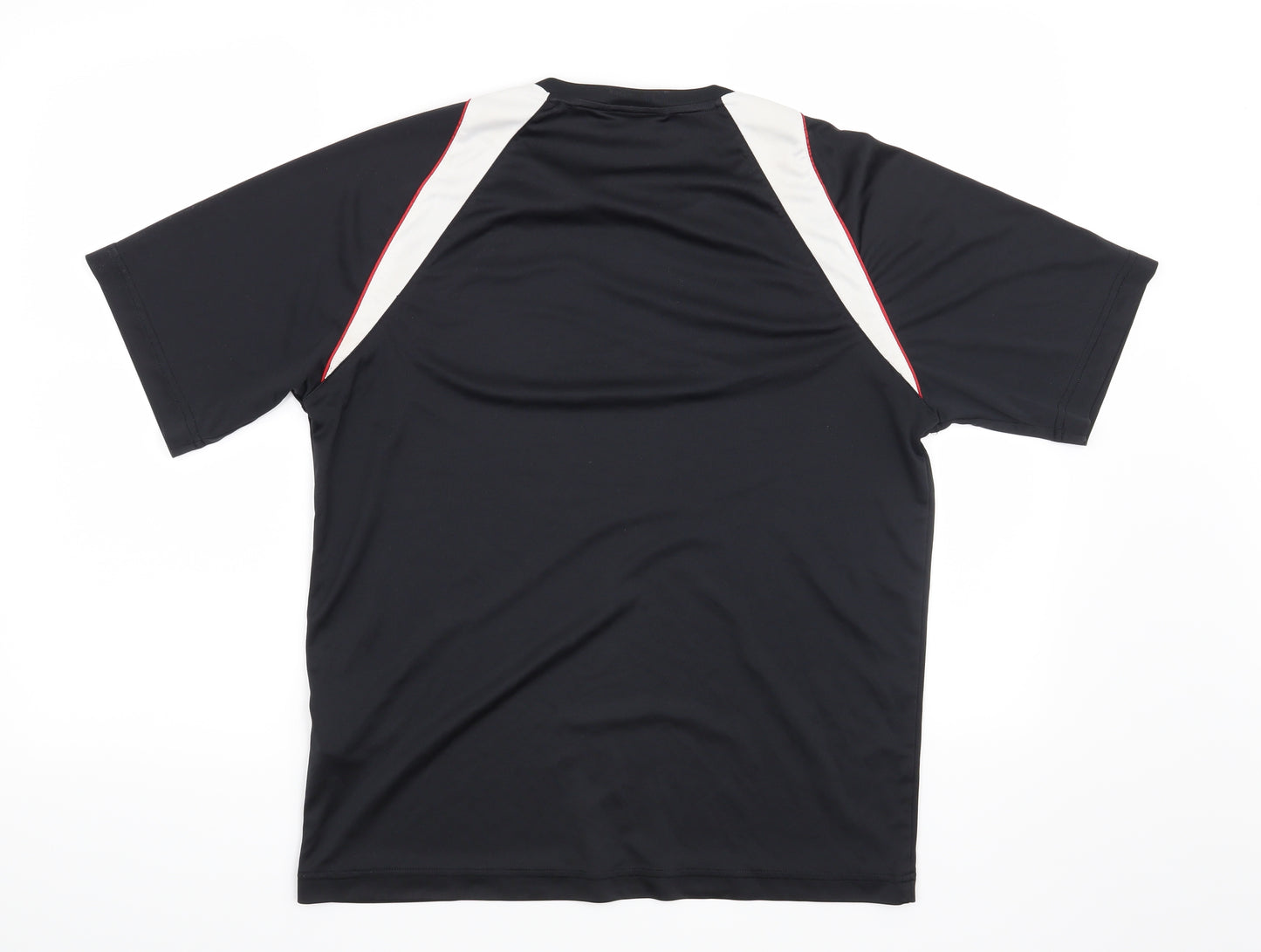 Sergio Tacchini Mens Black    T-Shirt Size M