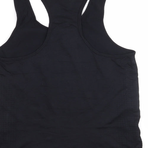 Workout Womens Black   Basic T-Shirt Size 14