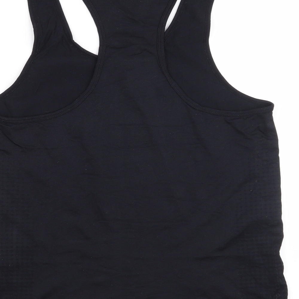 Workout Womens Black   Basic T-Shirt Size 14