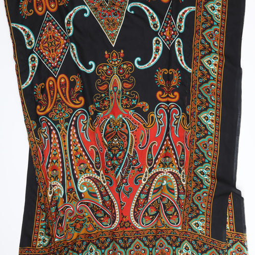 Kushi Womens Black Paisley  Trapeze & Swing  One Size