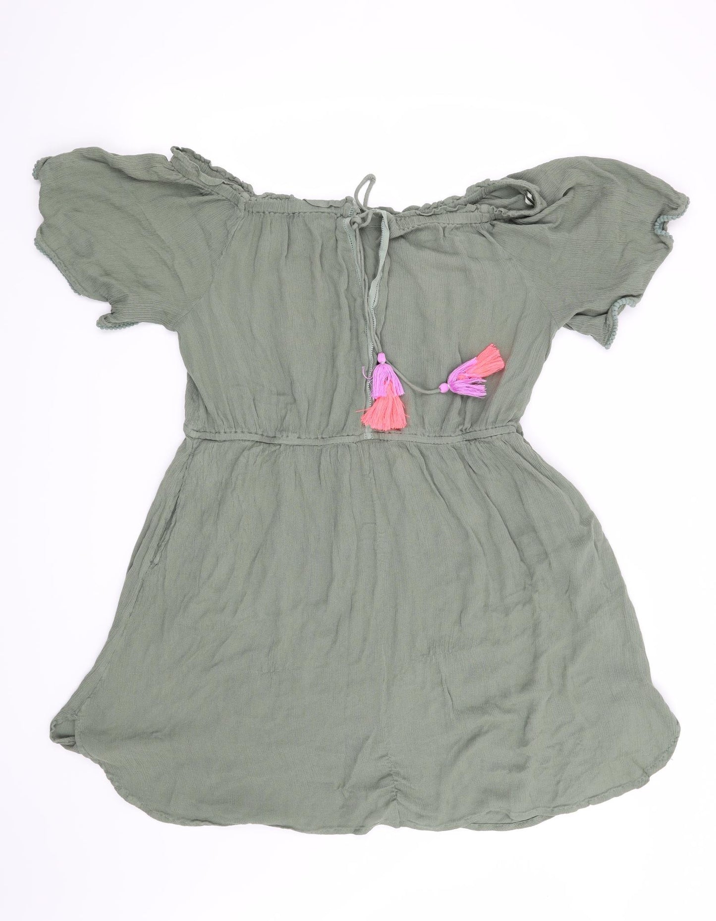 NEXT Womens Green   T-Shirt Dress  Size 18