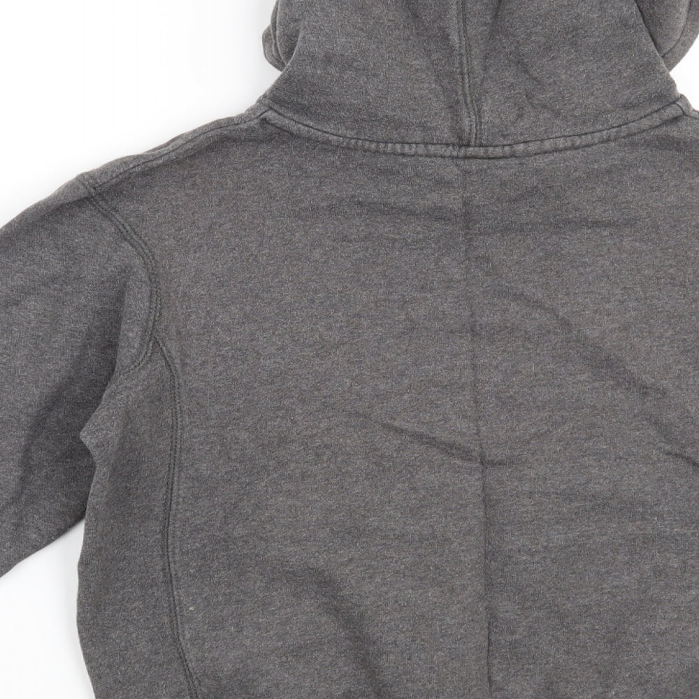 Nike Boys Grey   Pullover Hoodie Size 8-9 Years