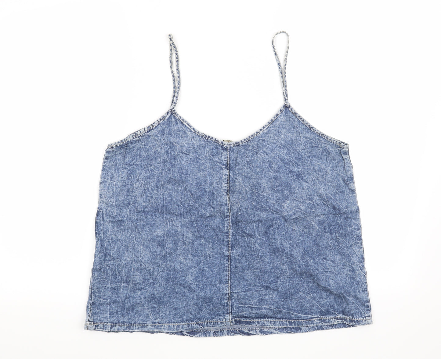 DENIM CO Womens Blue   Basic Blouse Size 14